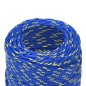 vidaXL Cuerda de barco polipropileno azul 2 mm 500 m vidaXL Cuerda de barco polipropileno azul 2 mm 500 m
