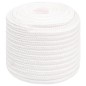 vidaXL Cuerda de barco polipropileno blanco intenso 16 mm 100 m vidaXL Cuerda de barco polipropileno blanco intenso 16 mm 100 m