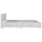 vidaXL Estructura de cama ratán natural gris 180x200 cm vidaXL Estructura de cama ratán natural gris 180x200 cm
