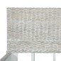 vidaXL Estructura de cama ratán natural gris 180x200 cm vidaXL Estructura de cama ratán natural gris 180x200 cm