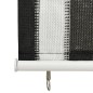 vidaXL Persiana enrollable 80x140 cm a rayas gris antracita y blanca
