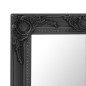 vidaXL Espejo de pared estilo barroco negro 60x60 cm vidaXL Espejo de pared estilo barroco negro 60x60 cm