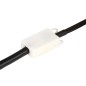 vidaXL Lámpara de pared industrial blanca 65x25 cm E27