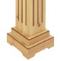 vidaXL Soporte plantas pilar cuadrado madera clara 17x17x66 cm MDF vidaXL Soporte plantas pilar cuadrado madera clara 17x17x66 cm MDF