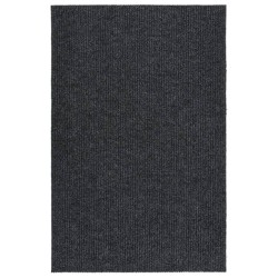 vidaXL Alfombra de pasillo atrapa suciedad 100x150 cm gris antracita