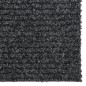 vidaXL Alfombra de pasillo atrapa suciedad 100x150 cm gris antracita