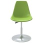vidaXL Sillas de comedor giratorias 4 unidades PP verde vidaXL Sillas de comedor giratorias 4 unidades PP verde