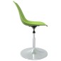 vidaXL Sillas de comedor giratorias 4 unidades PP verde vidaXL Sillas de comedor giratorias 4 unidades PP verde