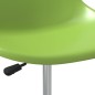 vidaXL Sillas de comedor giratorias 4 unidades PP verde vidaXL Sillas de comedor giratorias 4 unidades PP verde