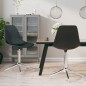vidaXL Sillas de comedor giratorias 2 unidades PP negro vidaXL Sillas de comedor giratorias 2 unidades PP negro