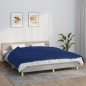 vidaXL Manta con peso tela azul 155x220 cm 7 kg vidaXL Manta con peso tela azul 155x220 cm 7 kg