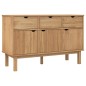 vidaXL Aparador OTTA madera maciza pino 114x43x73,5 cm vidaXL Aparador OTTA madera maciza pino 114x43x73,5 cm