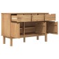 vidaXL Aparador OTTA madera maciza pino 114x43x73,5 cm vidaXL Aparador OTTA madera maciza pino 114x43x73,5 cm