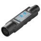 Comprobador de enchufes de remolques con 13 polos ProPlus 343543, 12 V Comprobador de enchufes de remolques con 13 polos ProPlus 343543, 12 V
