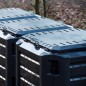 Nature contenedor térmico para compost 1200 L color negro 6071483 Nature contenedor térmico para compost 1200 L color negro 6071483