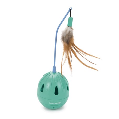 Beeztees Juguete tambaleante para gatos Turino verde