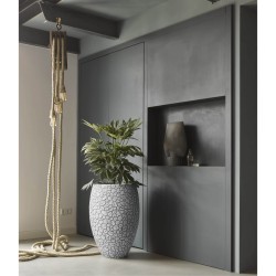 Capi Jarrón Clay elegante Deluxe marfil 50x72 cm