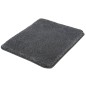 Kleine Wolke Alfombra para baño Relax gris antracita 55x65 cm Kleine Wolke Alfombra para baño Relax gris antracita 55x65 cm