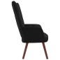 vidaXL Sillón de relax de terciopelo negro