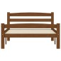 vidaXL Estructura de cama madera maciza pino marrón miel 100x200 cm vidaXL Estructura de cama madera maciza pino marrón miel 100x200 cm