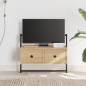 vidaXL Mueble TV de pared madera ingeniería roble Sonoma 60,5x30x51 cm