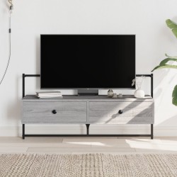 vidaXL Mueble TV de pared madera ingeniería gris Sonoma 100,5x30x51 cm