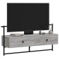 vidaXL Mueble TV de pared madera ingeniería gris Sonoma 100,5x30x51 cm vidaXL Mueble TV de pared madera ingeniería gris Sonoma 100,5x30x51 cm