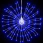 vidaXL Luces de Navidad de estrellas 4 uds 140 LED azul 17 cm vidaXL Luces de Navidad de estrellas 4 uds 140 LED azul 17 cm