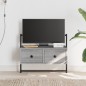 vidaXL Mueble TV de pared madera ingeniería gris Sonoma 60,5x30x51 cm vidaXL Mueble TV de pared madera ingeniería gris Sonoma 60,5x30x51 cm