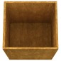 vidaXL Jardinera de acero corten 42x38x75 cm