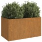 vidaXL Jardinera de acero corten 62x30x29 cm vidaXL Jardinera de acero corten 62x30x29 cm