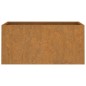 vidaXL Jardinera de acero corten 62x30x29 cm vidaXL Jardinera de acero corten 62x30x29 cm