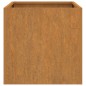 vidaXL Jardinera de acero corten 62x30x29 cm vidaXL Jardinera de acero corten 62x30x29 cm