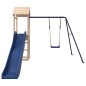 vidaXL Parque infantil de exterior madera maciza de pino vidaXL Parque infantil de exterior madera maciza de pino