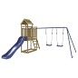 vidaXL Parque infantil de exterior madera de pino impregnada vidaXL Parque infantil de exterior madera de pino impregnada