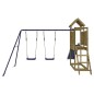 vidaXL Parque infantil de exterior madera de pino impregnada vidaXL Parque infantil de exterior madera de pino impregnada