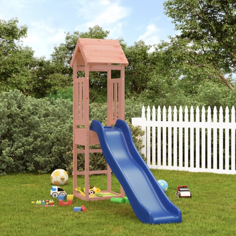 vidaXL Parque infantil de exterior madera maciza Douglas