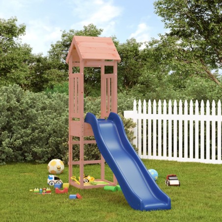vidaXL Parque infantil de exterior madera maciza Douglas