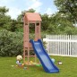 vidaXL Parque infantil de exterior madera maciza Douglas