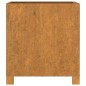 vidaXL Jardineras con patas 2 uds acero corten oxidado 42x40x43 cm vidaXL Jardineras con patas 2 uds acero corten oxidado 42x40x43 cm