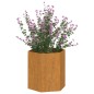 vidaXL Jardinera de acero corten oxidado 40x40x45 cm vidaXL Jardinera de acero corten oxidado 40x40x45 cm