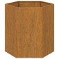 vidaXL Jardinera de acero corten oxidado 40x40x45 cm vidaXL Jardinera de acero corten oxidado 40x40x45 cm