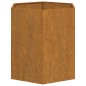 vidaXL Jardinera de acero corten oxidado 40x40x45 cm vidaXL Jardinera de acero corten oxidado 40x40x45 cm