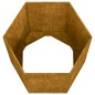 vidaXL Jardinera de acero corten oxidado 40x40x45 cm vidaXL Jardinera de acero corten oxidado 40x40x45 cm