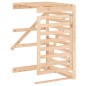 vidaXL Extensión para cobertizo de cubos de basura madera maciza pino vidaXL Extensión para cobertizo de cubos de basura madera maciza pino