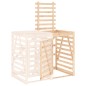 vidaXL Extensión para cobertizo de cubos de basura madera maciza pino vidaXL Extensión para cobertizo de cubos de basura madera maciza pino