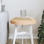 vidaXL Tablero de mesa redondo madera maciza de pino Ø30x3 cm vidaXL Tablero de mesa redondo madera maciza de pino Ø30x3 cm