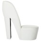 vidaXL Sillón con forma de zapato de tacón cuero sintético blanco vidaXL Sillón con forma de zapato de tacón cuero sintético blanco