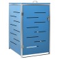 vidaXL Cobertizo para un contenedor basura acero 69x77,5x112,5 cm vidaXL Cobertizo para un contenedor basura acero 69x77,5x112,5 cm