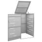 vidaXL Cobertizo para un contenedor basura acero 69x77,5x112,5 cm vidaXL Cobertizo para un contenedor basura acero 69x77,5x112,5 cm